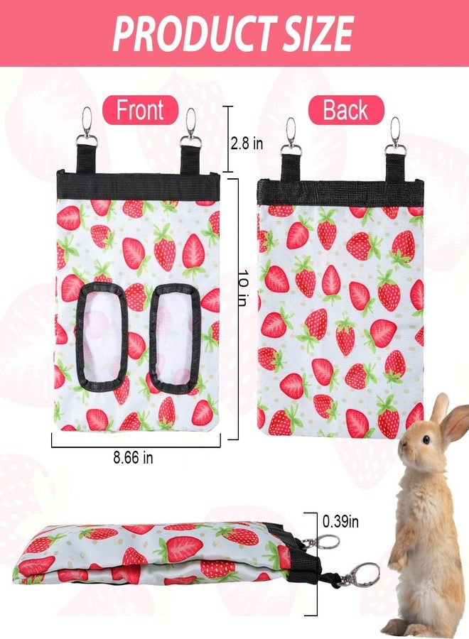DZWLKJ Guinea Pig Hay Feeder, 600D Polyester, Watermelon, Rabbit Hay Feeder Bag, Guinea Pig, Chinchilla, Hamsters, Small Pets, 1 Pack, Foldable, Lightweight - Image 5